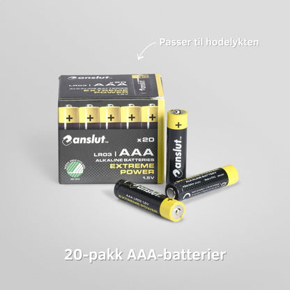 AAA-batterier - Krisesikker