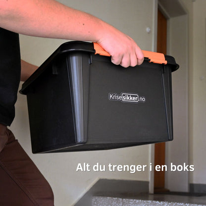 Komplett beredskapspakke (familiepakke til 3)