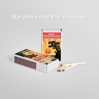 Fyrstikker i beredskapspakken - Krisesikker