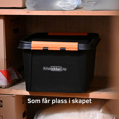 Komplett beredskapspakke (familiepakke til 3)