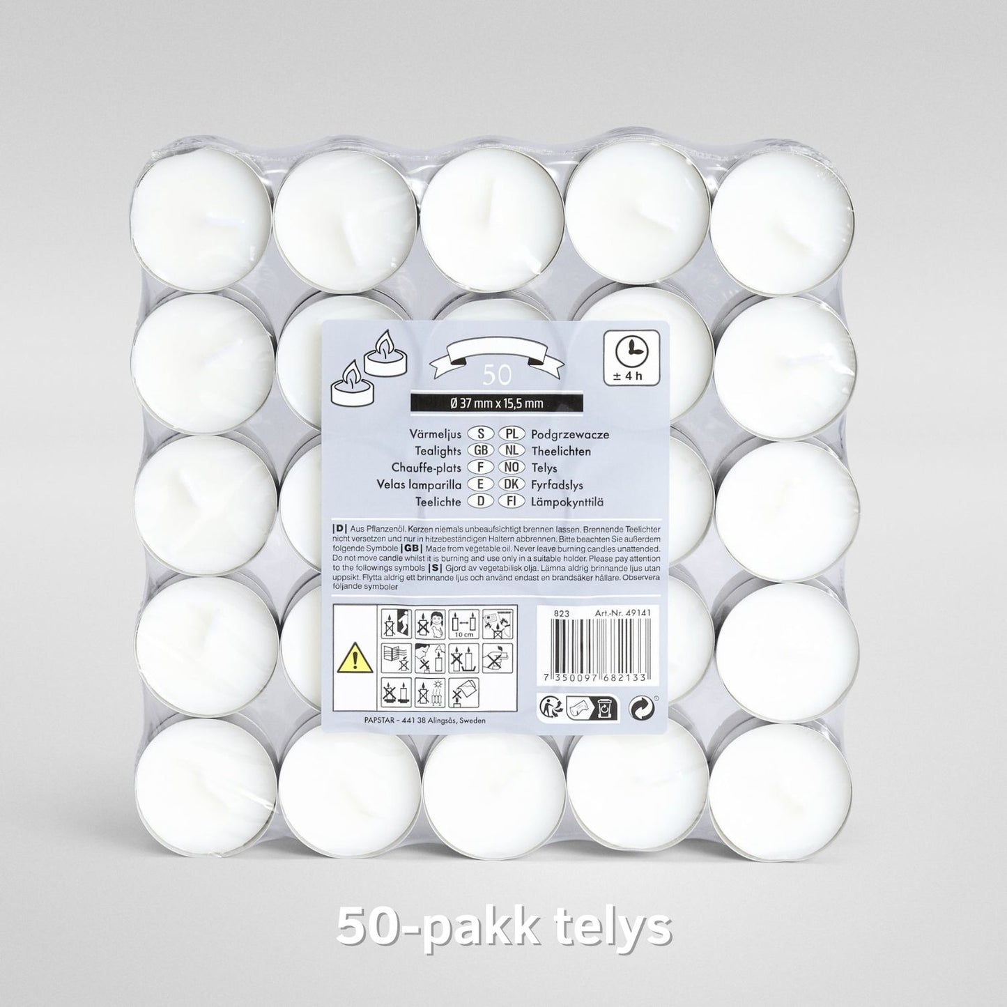 Komplett beredskapspakke (familiepakke til 3)