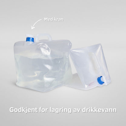 Vanndunker til beredskapslageret - Krisesikker