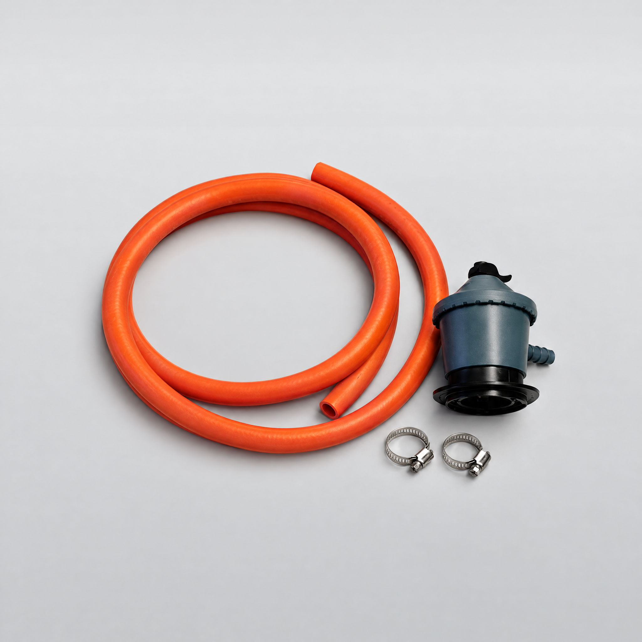 Gassregulator med slange 1,1 m - til gassovn og propanflaske