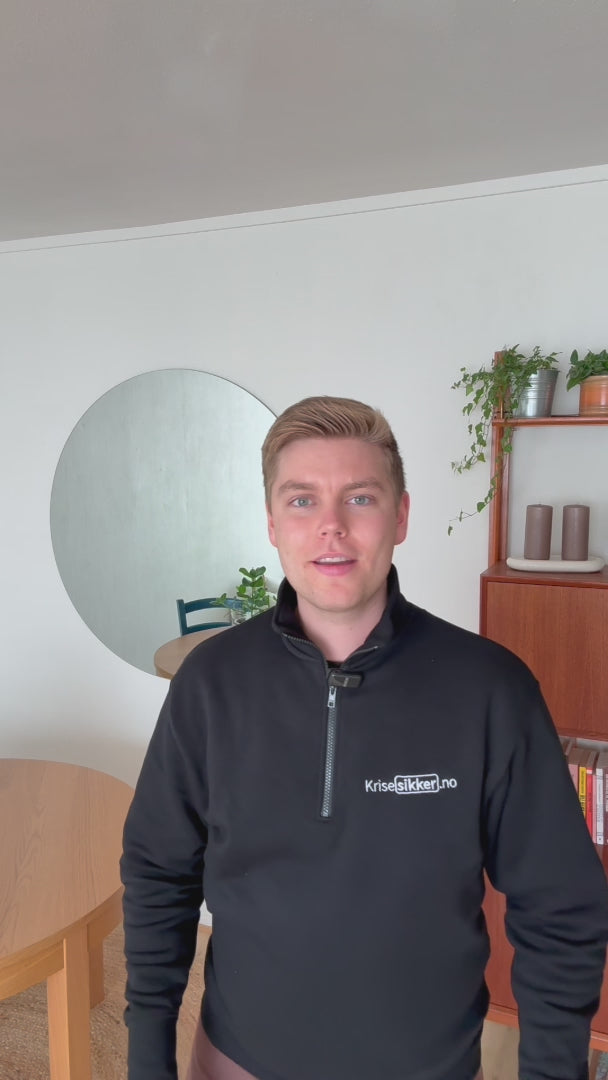 Last inn video: Herman i Krisesikker.no forteller historien bak bedriften
