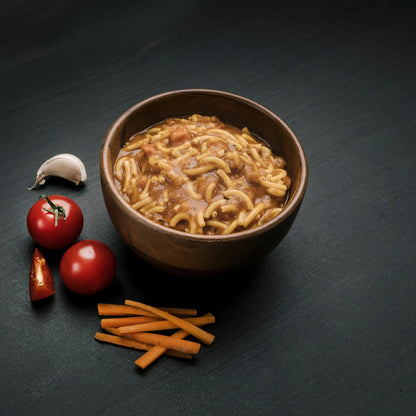 REAL Turmat Pasta Bolognese servert