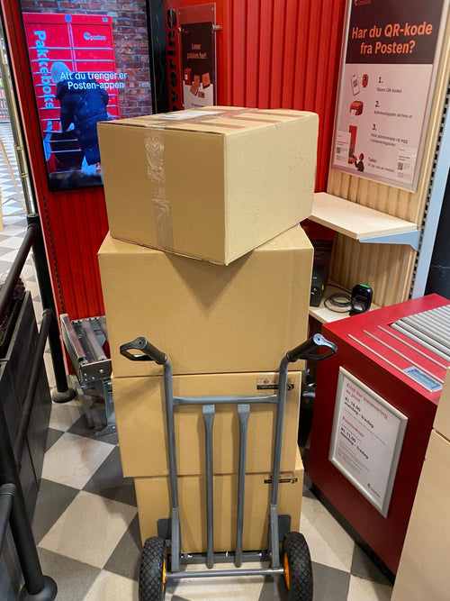 Posten på butikken ble full av beredskapspakkene